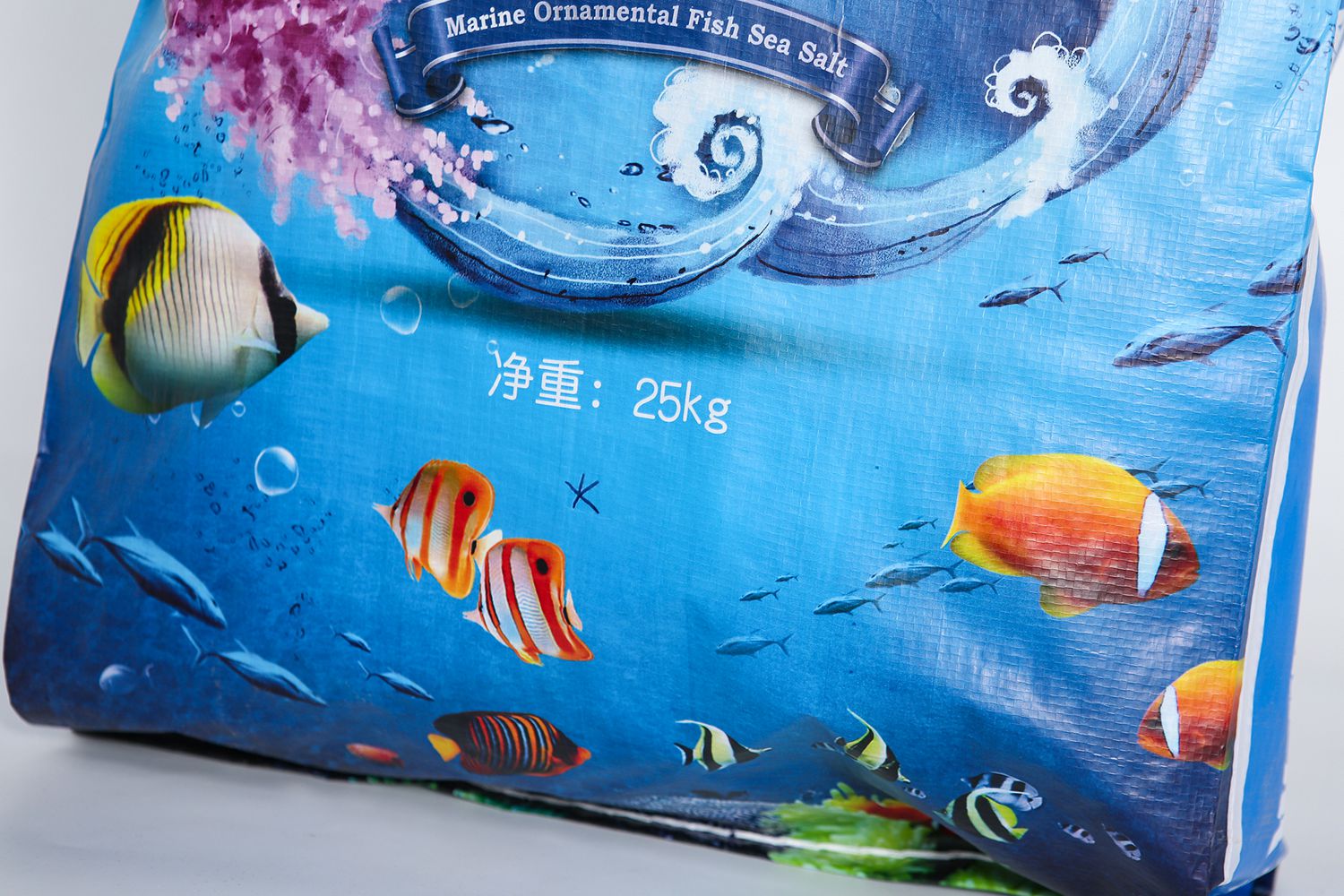 Marine ornamental fish sea salt-bag